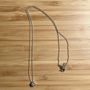 CZ Sterling Silver Necklace
